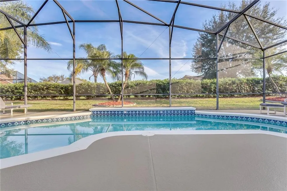 Private pool at the Formosa Gardens home